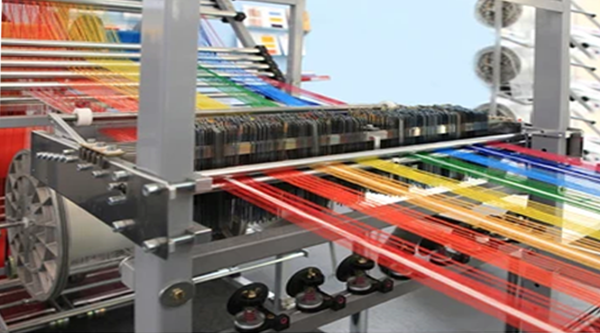 yarn color machine