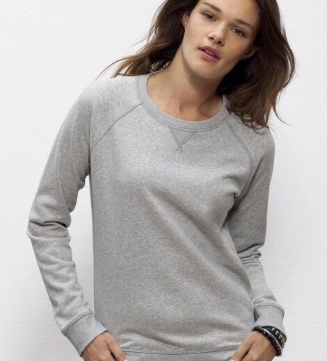 Cotton sweatshirt light grey