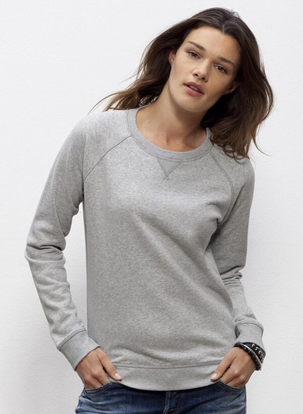 Cotton sweatshirt light grey